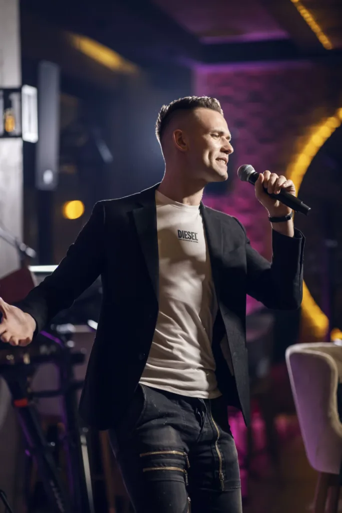 Aleksej Sivč na nastupu